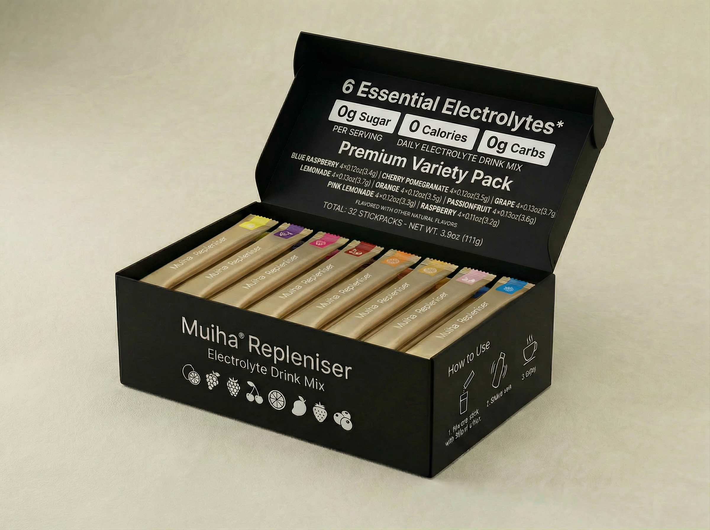 Muiha® Symbio+ Mix Pack (32 Sticks)